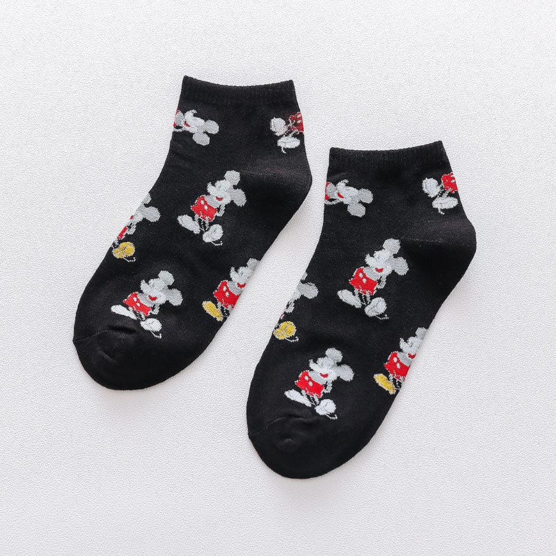 Mouse Pattern Cotton Socks Jacquard Cute Cartoon Socks Fashion Socks Wholesale